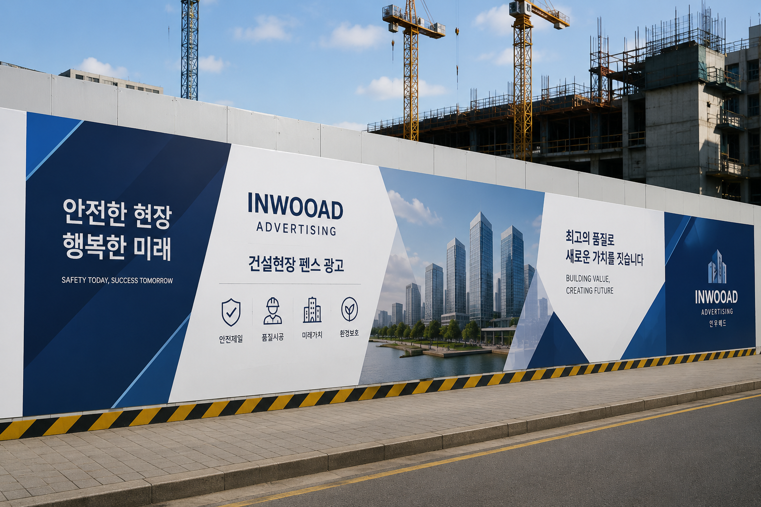건설현장 펜스